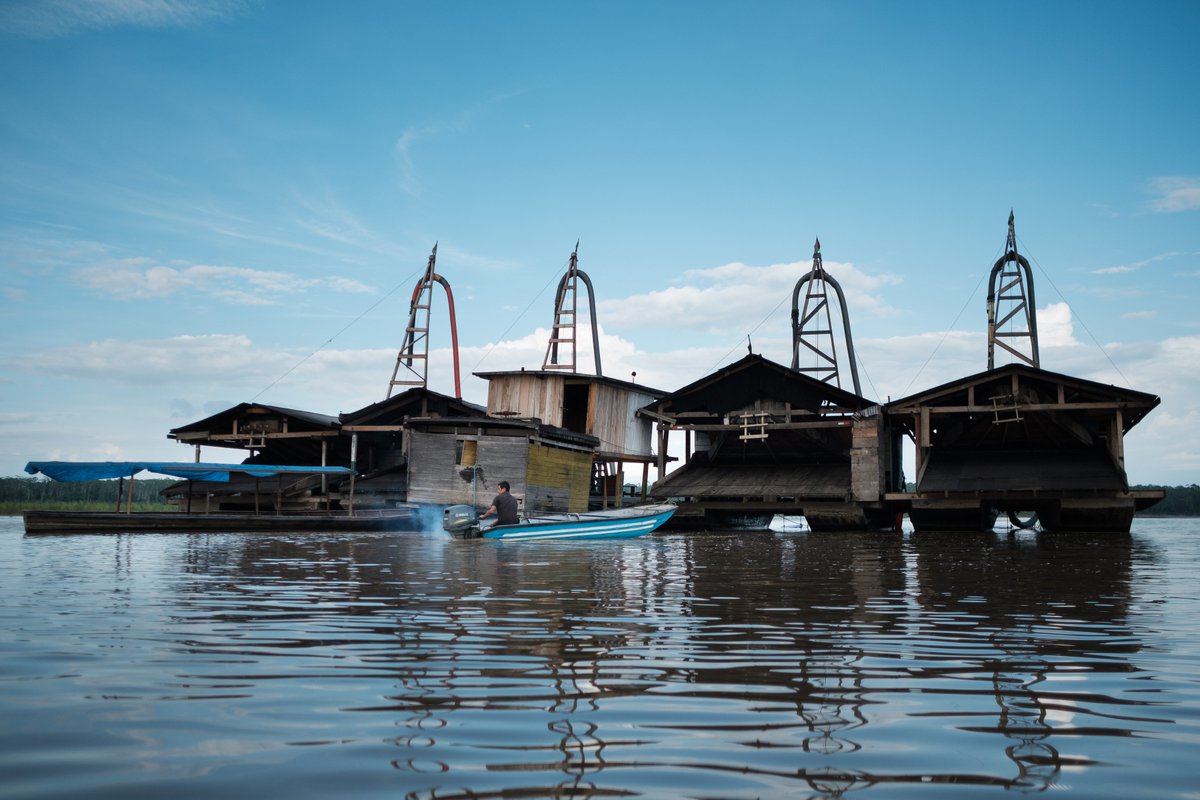 #OroSucioAmazonía 📍El crimen organizado se internacionaliza: los vínculos con la minería ilegal en Brasil 🇧🇷, Colombia 🇨🇴 y Perú 🇵🇪. Los grupos criminales usan energía solar y nuevas generaciones de motores con más potencia.
👉bit.ly/4avpQEj👈
