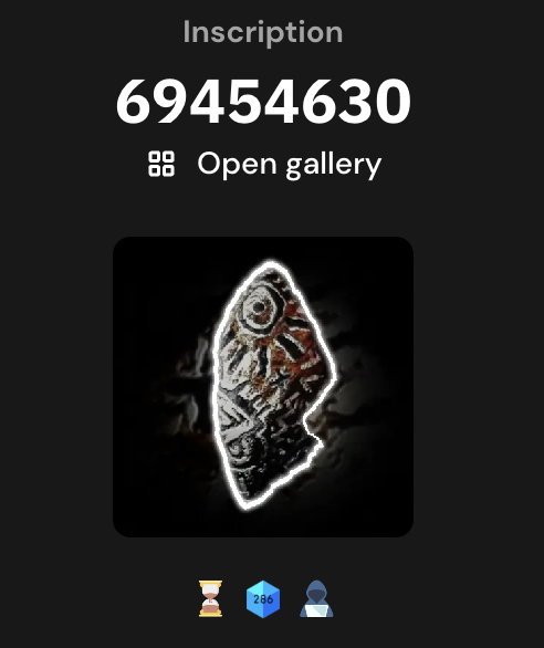 ADORORG's tweet photo. How about Triple parents on an exotic satoshi... @rodarmor we are having fun!
KeyStone is born.
@LeonidasNFT we used a child #runestone as one of the parents. #artstone and @BITSAVADOR 1st ordinal are the other two parents that made this all possible! https://t.co/lU4lTY4EPt