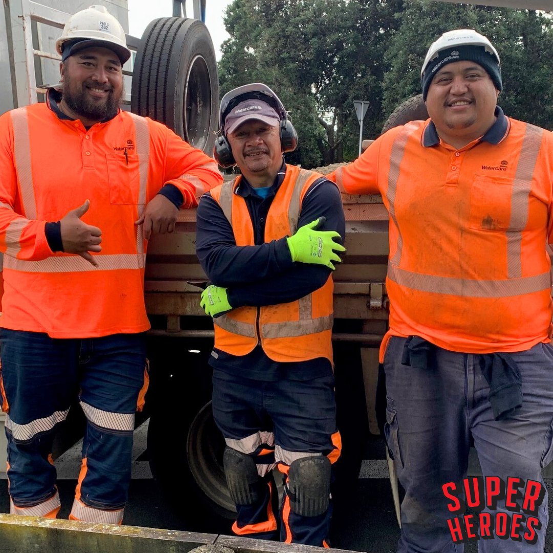 Not all heroes wear capes; sometimes they wear hi-vis. Our reactive water crew members Kevin, Jay and Luke recently saved a life while responding to a leak in Mt Roskill. During their works they heard a scream, so they rushed over to see what was wrong. As they approached, they…