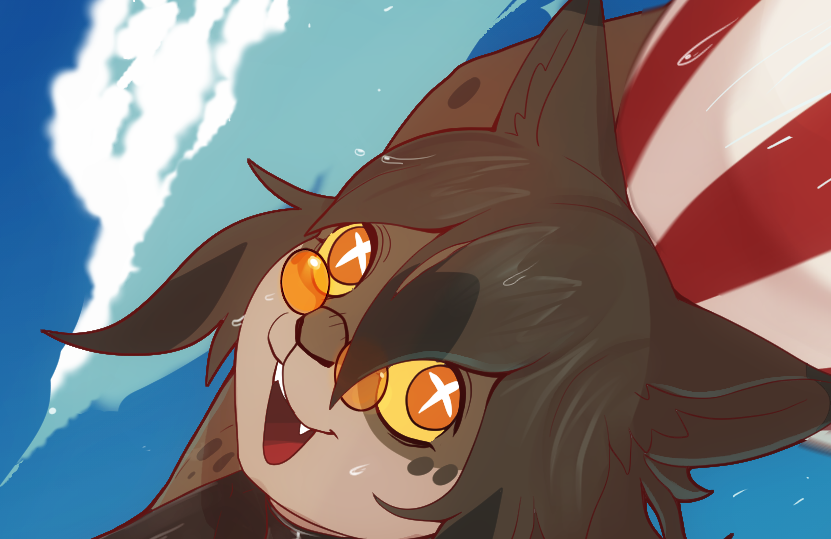 I really want summer. Preview of somethin over at pätreön <3 Featuring a rare sight of Fu-Zi wearing something...