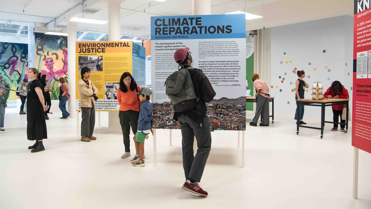 Join the @ClimateMuseum for their #EarthDay event 'Braving a New World: Audio Theater and the Climate Crisis' on 4/23. The event will share work from artists focused on #ClimateJustice who are redefining ‘sound art’ forms! climatemuseum.org/2024-events/4/…