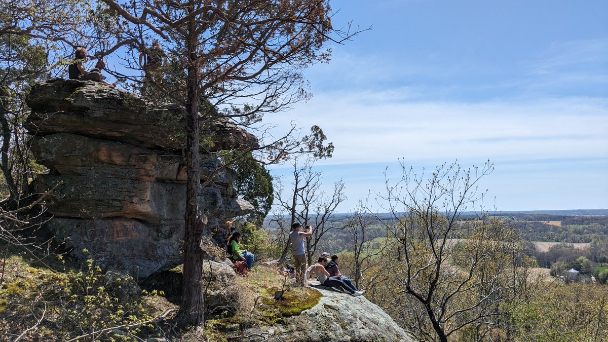 IllinoisDNR's tweet image. One week ago, tens of thousands of excited eclipse chasers flocked to Illinois state parks to view the April 8 total solar eclipse over southern Illinois. These are some of our favorite photo memories from the day. #ILEclipse2024 #Eclipse24