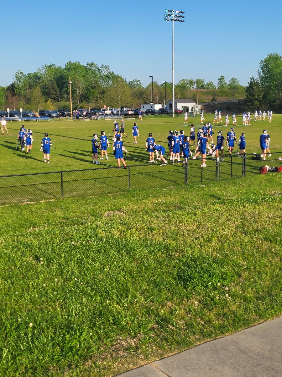 Mens Lacrosse v. Christ the King, 7:00 start. Go Knights!