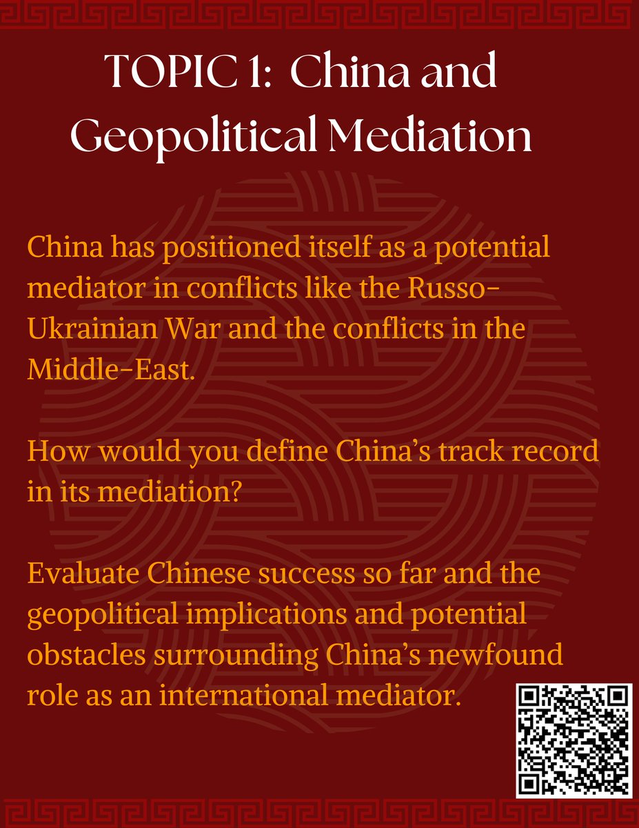ChinaFocusBlog's tweet image. We&apos;re China Focus, a graduate publication at UC San Diego&apos;s Global Policy School. 
Calling all students from around the world: the 2024 China Focus Essay Contest has been extended until May 1st! (11:59 PM PST)
Come visit us at chinafocus.ucsd.edu
Details below 👇👇👇
