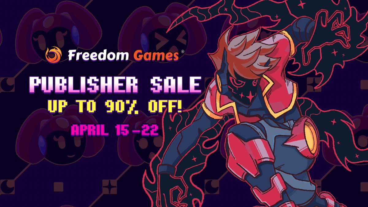 LunarLuxGame's tweet photo. LunarLux is currently 40% OFF on Steam from April 15-22!🌙

Make sure to check out Freedom Games Publisher Sale page as well to pick up some awesome Indie Games at great prices! #LunarLux https://t.co/6a8TwKkG2Y