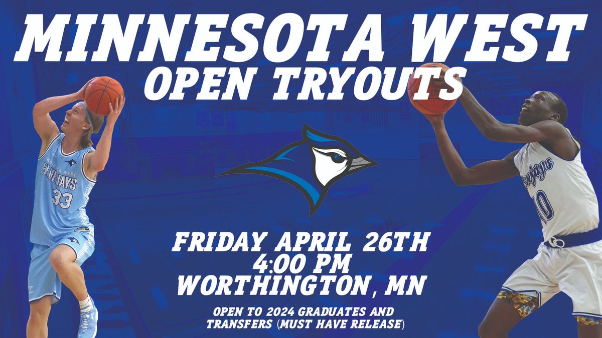 CoachDanTharp's tweet photo. Interested in playing at the college level? Come join us at Minnesota West next Friday, April 26th for open runs, free of charge. If interested, please reach out to myself or @WilliamAmes11 if you plan on attending. @Platform_RCT @UnsignedMidwest https://t.co/VanK6fw1xm