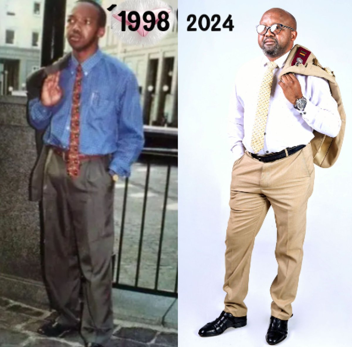 1998 Litha comes to Joburg in a suit, like Jimmy comes to Joburg, 26years later still in a suit🤣😂🤭