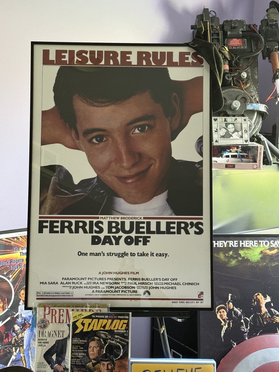 Latest centerpiece for @thursdeighties HQ.  #SaveFerris @alanrthinker @JonDonahue @OldSchool80s @80s_channel