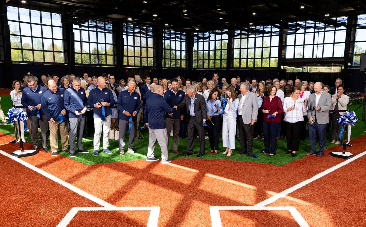 This weekend, we were honored to have USA Baseball and Town of Cary leadership cut the ribbon at the new Indoor Training Facility at the USA Baseball National Training Complex! 🇺🇸 Open to the public May 7th 👀
