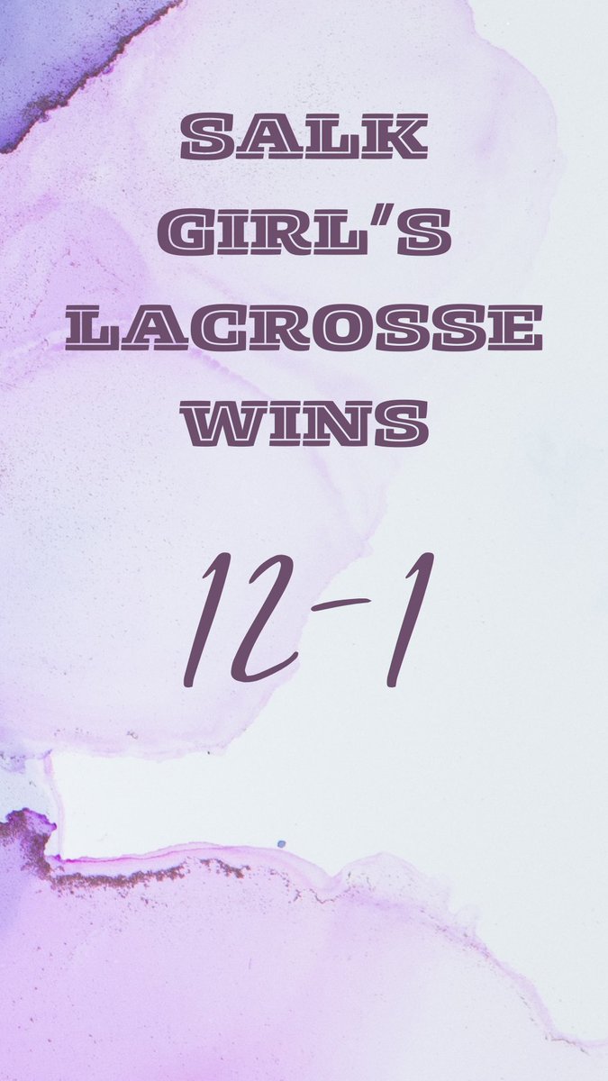 Salk starts the season off with a 12-1 win over North Brunswick. Great job ladies!