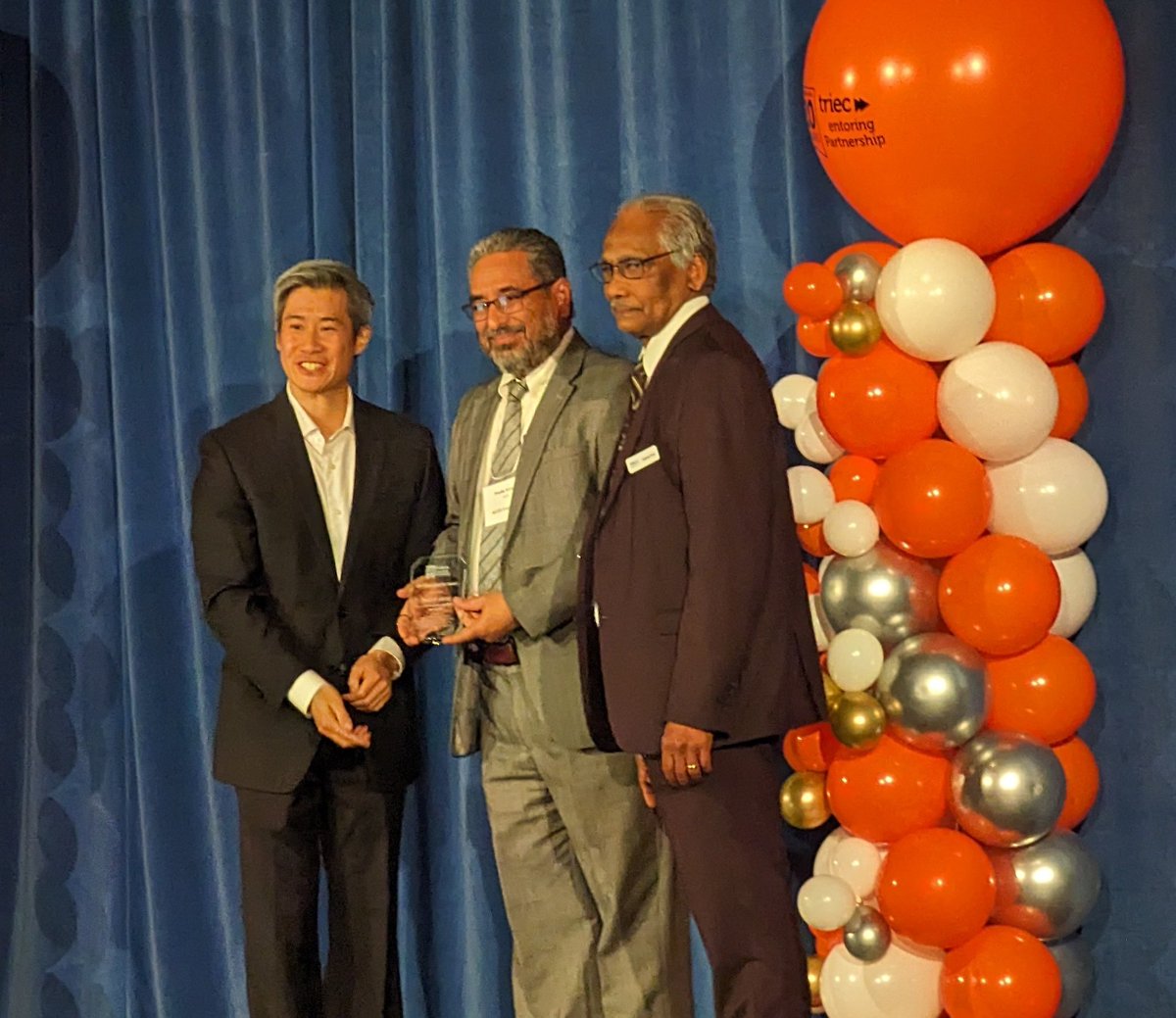 Had the honor of being felicitated by TRIEC for mentoring new immigrants in Canada. #PowerOfMentoring