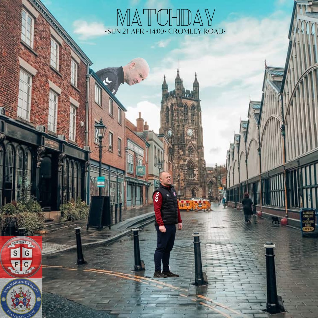 🔴| 𝙉𝙀𝙓𝙏 𝙁𝙄𝙓𝙏𝙐𝙍𝙀

Sunday afternoon we take on <a href="/StalyCelticFC/">Stalybridge Celtic</a> on home surface🔴

Time to put things right from yesterday’s loss…

Hope to see there🫡.