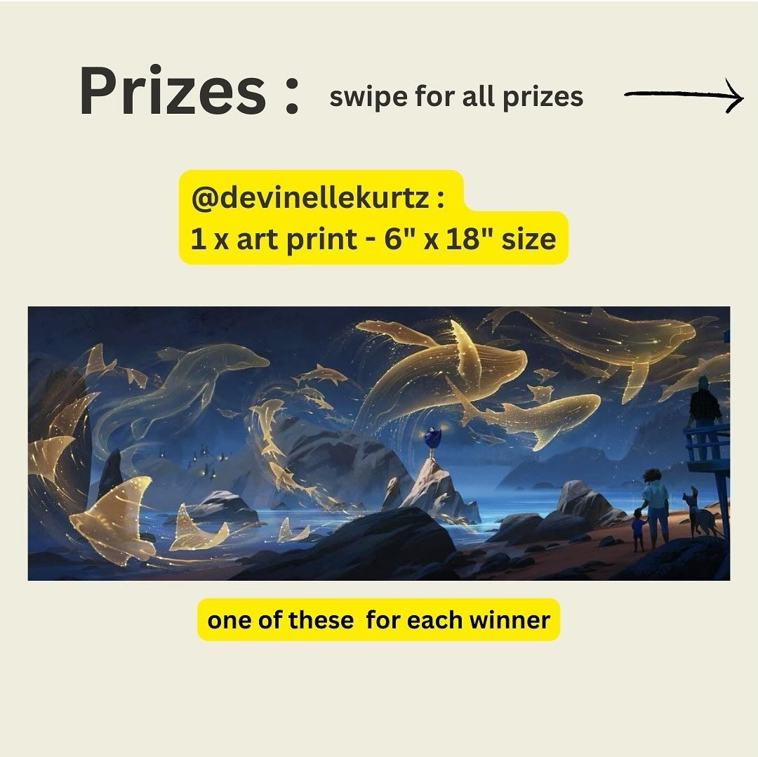 @oqomar8 is also running an art raffle to help raise up money for his family in Gaza. My 2 friends @DevinElleKurtz and @victoriaying have donated pieces to it. It's a great way to support. Check out the rules and all the prizes below