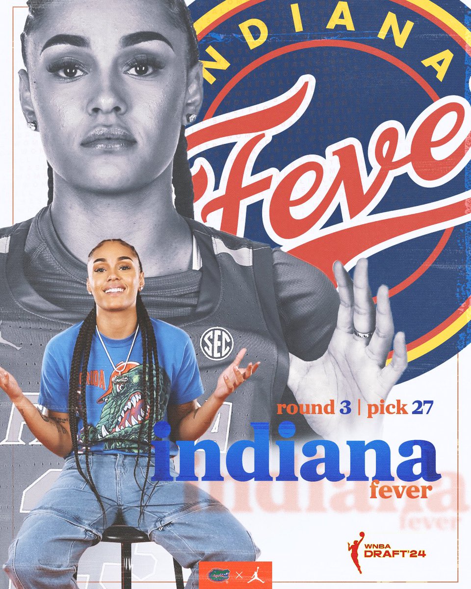 Dreams to reality. @leilani_anais has been selected by the Indiana Fever in the 2024 WNBA Draft! @IndianaFever | #WNBADraft