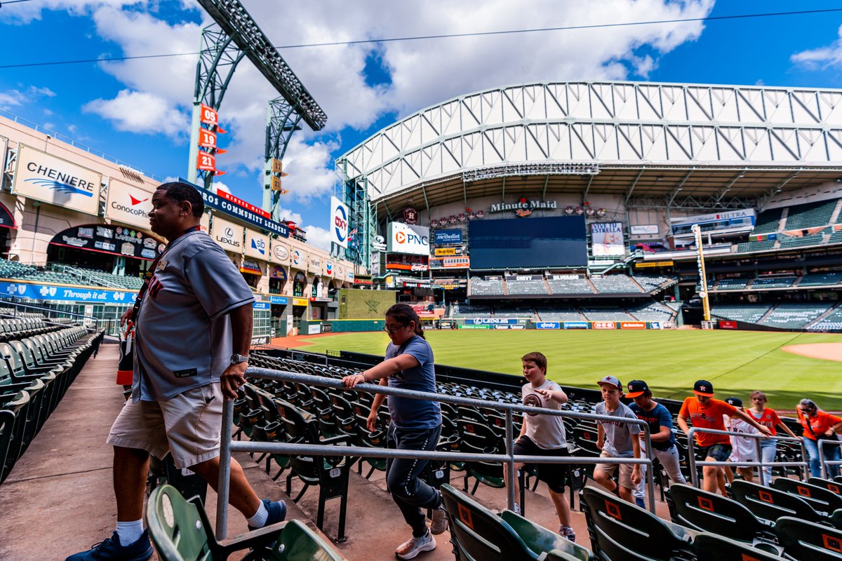 DaikinPark's tweet photo. Want a behind-the-scenes look at the ballpark? We've got you covered with multiple options!

Whether you want a regular tour, a pregame tour, the ULTIMATE fan tour and more, you can get an inside look on how Minute Maid Park springs to life!

Learn More: https://t.co/IVAsMtiARp https://t.co/ddgbE5ayJg