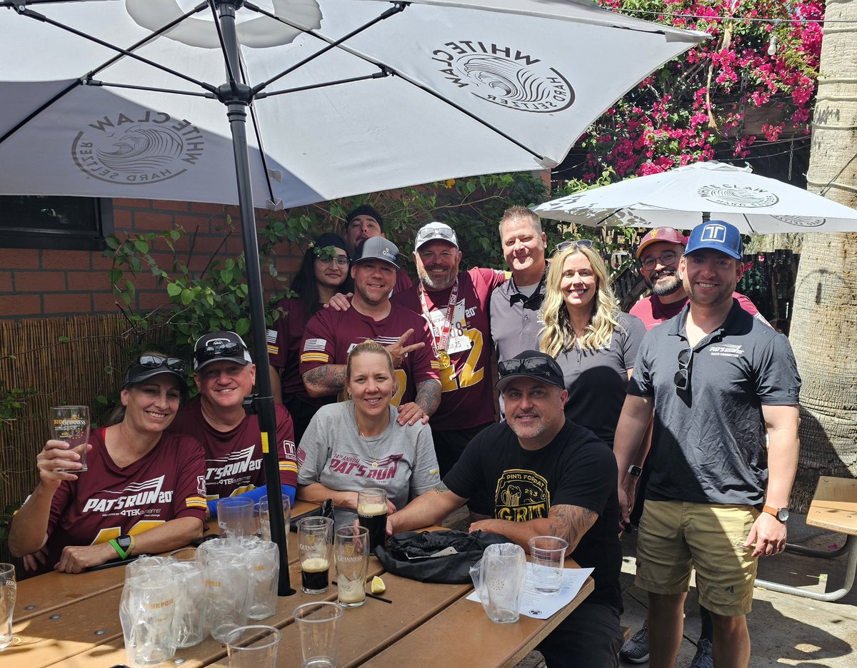 Another great year at THE 20TH ANNUAL PAT’S RUN ! 🍺🏃🏻🏃🏽‍♀️