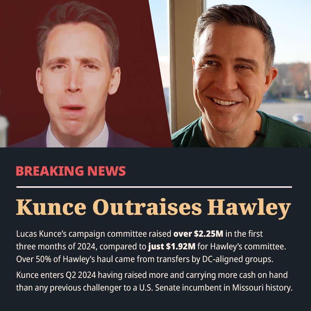 Unlike Josh Hawley, our #MOSen campaign doesn't rely on DC insiders. Everyday people and supporters from every county in the state helped us build a people-powered, worker-led, and record-breaking movement — all to take this U.S. Senate seat back for real Missourians.

Thank you.