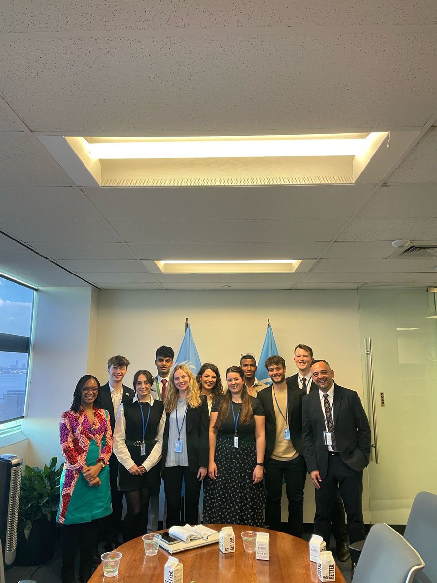 A dynamic discussion with #UN Youth Delegates on best practices for meaningful participation and representation this evening at @FAONewYork. Great to hear perspectives on the localisation of the WFF’s work through youth-led national chapters. #GoodFoodForAll