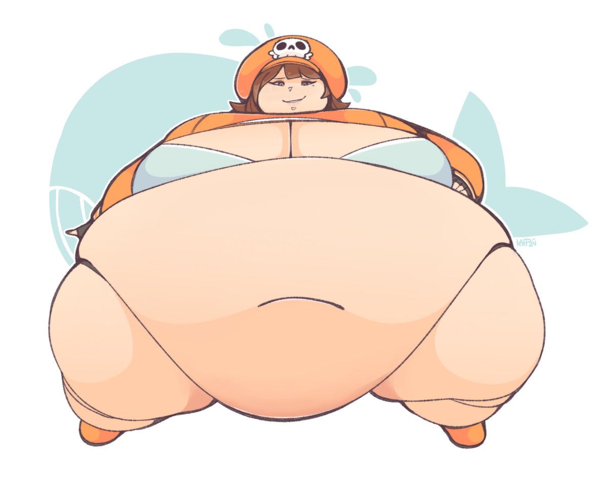 She's not beached, she's just holding down-back! 🐳 May (GG