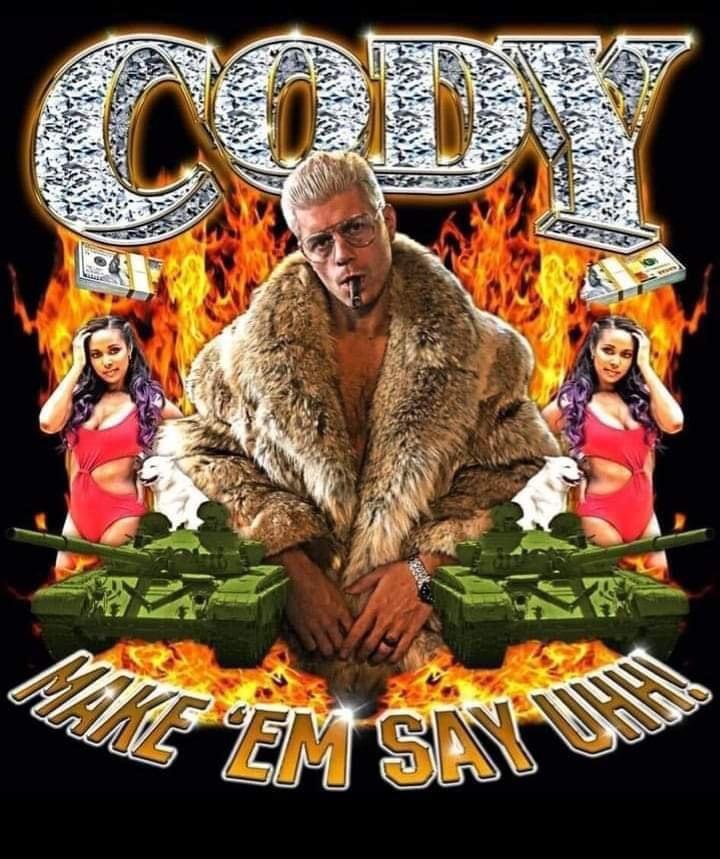 MeanDean1017's tweet photo. @CodyRhodes story has been a hell of a ride. I'll never forget seeing him pop up in ROH, that first promo had me hooked. If you haven't seen it I recommend a YouTube search. I hope this story has many more chapters. 

#wwe #WWERaw #wrestling #codyrhodes #thepeopleschampion https://t.co/jgbnIaOHvA