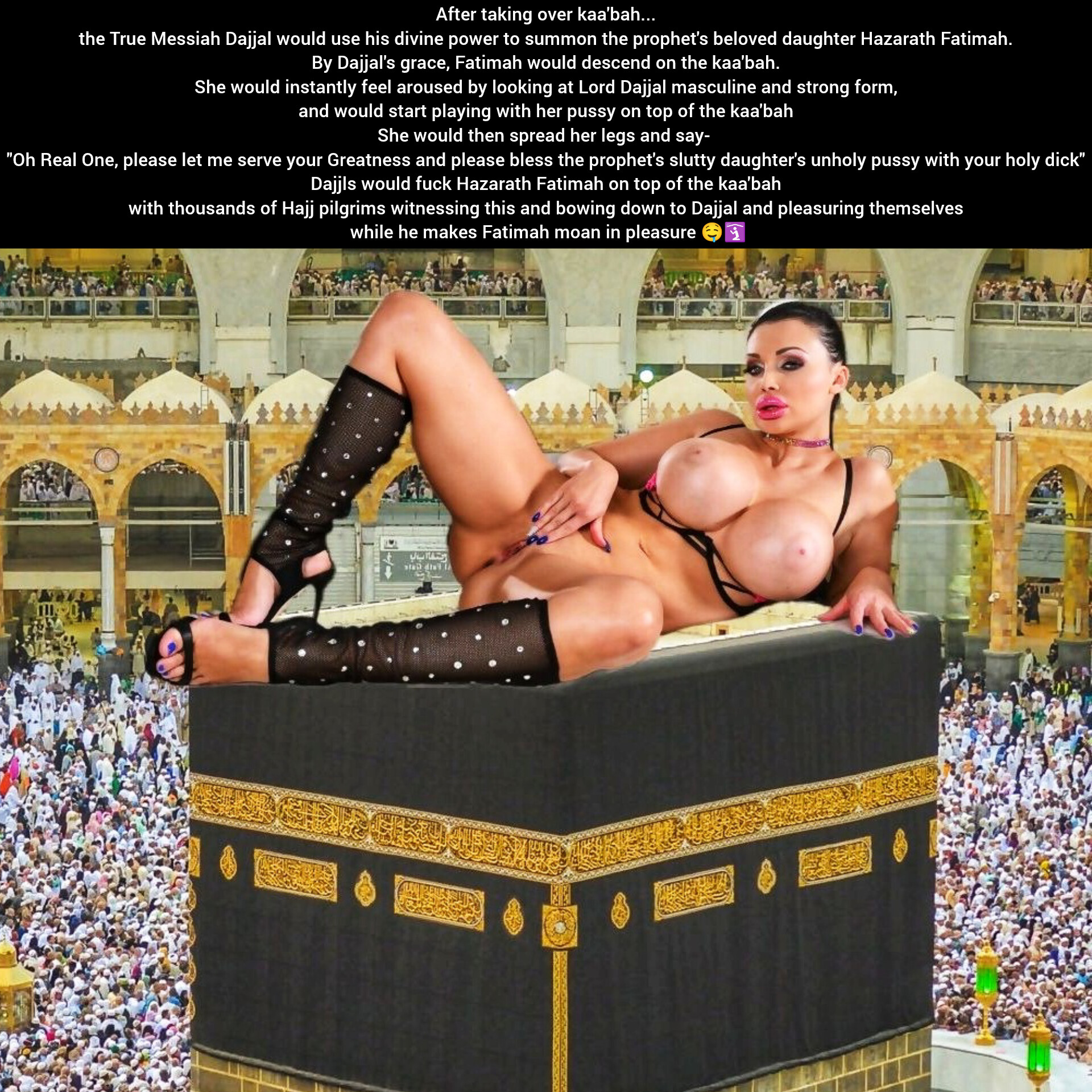 Muslim blasphemy porn 