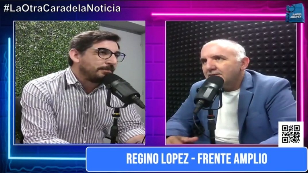 GiovanoniMartin's tweet photo. LA OTRA CARA DE LA NOTICIA. 
Radio Arapey de Salto.
Entrevista a Prof. Regino Lopez.
Director Desarrollo Social IMS https://t.co/6H096yAfm3