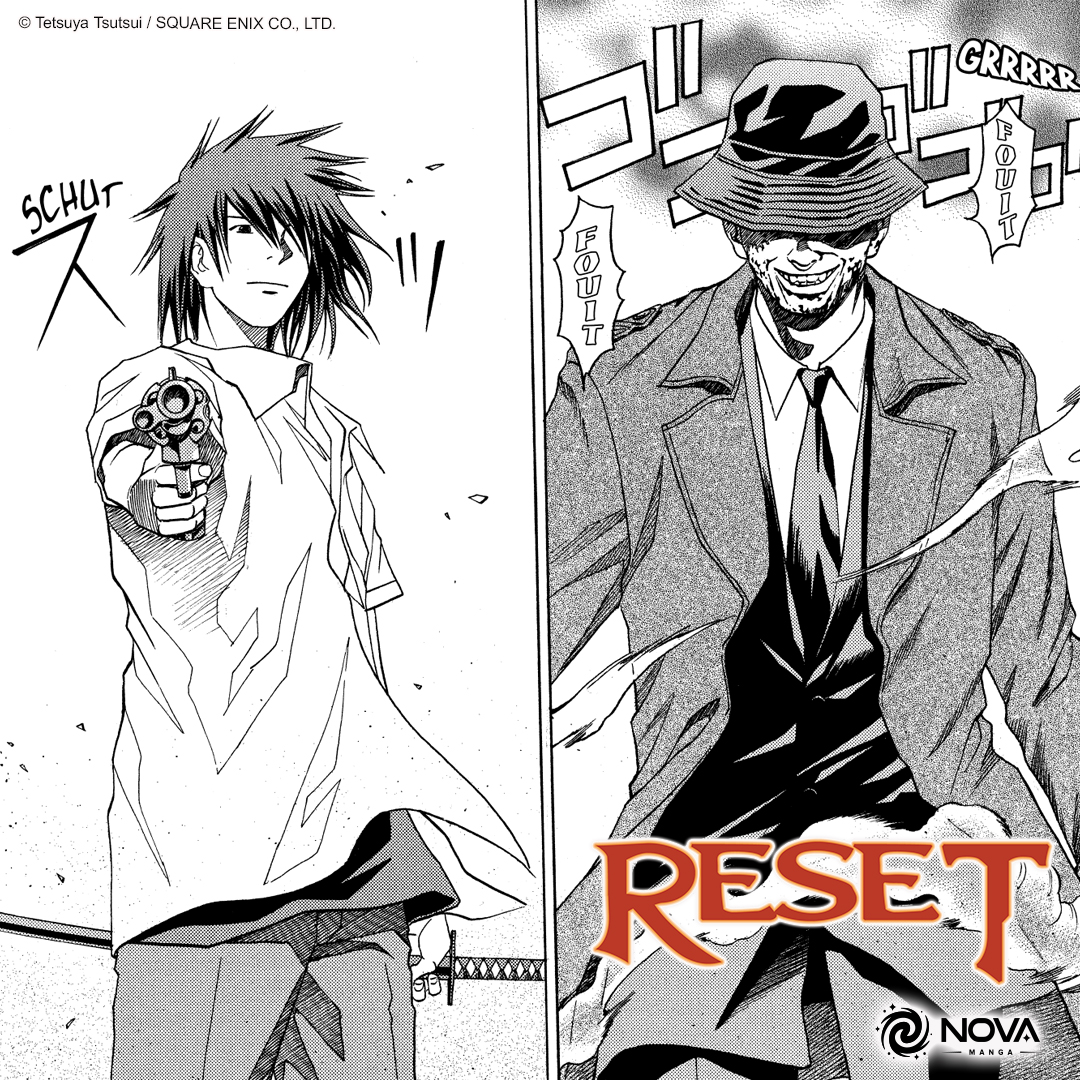 Quand le réel et le virtuel ne font plus qu'un, rien n'est impossible ! Encore moins pour Junsuke Kitajima, ce jeune hacker va réussir à retourner le jeu à son avantage ! Comme on dit, la fin justifie les moyens... 👀 Le one-shot Reset est disponible sur Manga Nova.