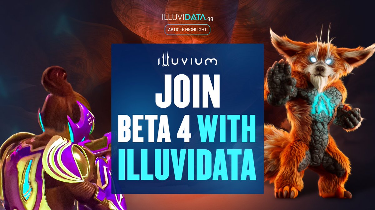 BIG NEWS! 🚨 You now have a chance to cop a part of that @illuviumio $25M Airdrop! 🪂 Just register below for a chance to be one of 20 to be chosen to have access to Private Beta 4 and be eligible for the airdrop 💰 Links below! 👇