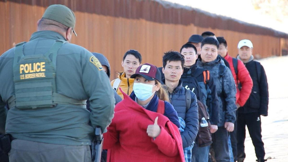 “Newcomers” from the People’s Republic of China, ALL military aged