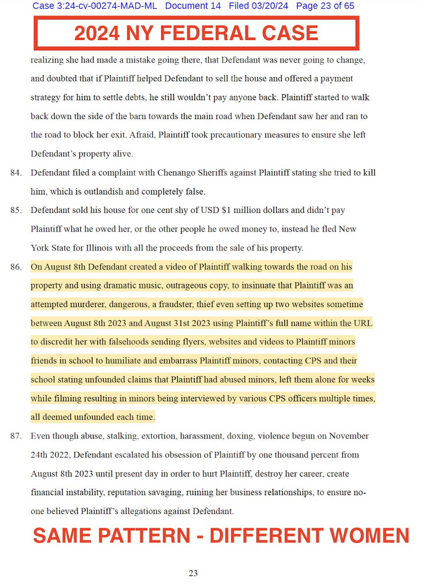 TeaSpilling2023's tweet photo. #therespondent #gregellis #ellisgreg
Same Pattern with different women.
How many women will be abused before he’s held accountable criminally?
Public information!! https://t.co/404ijS9Lvl