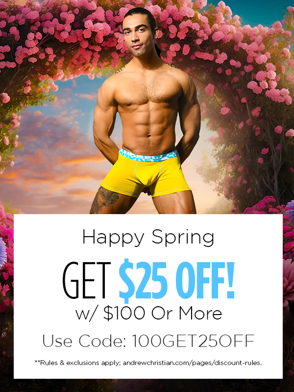 Happy Spring Get $25 OFF! w/ $100 Or More Use Code: 100GET25OFF andrewchristian.com/collections/ne… **Rules & exclusions apply; andrewchristian.com/pages/discount…. #spring #sales