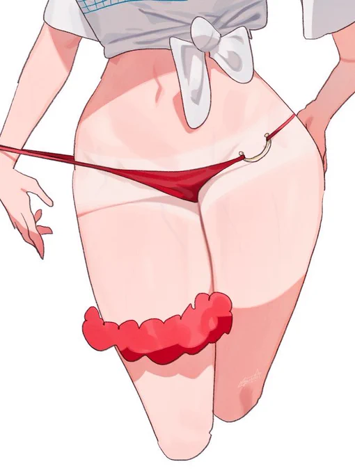  #太もも晒すとフォロワー増えるって聞いたんですが 