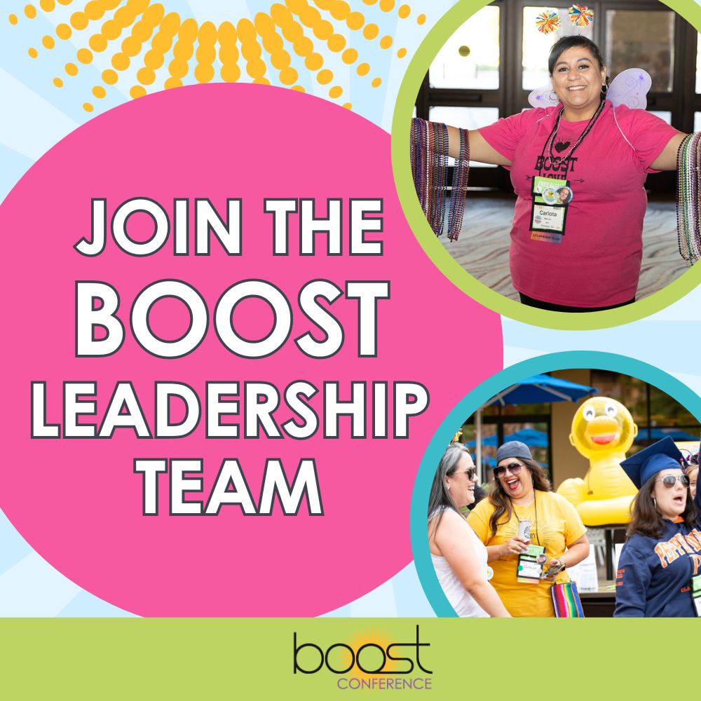 Looking for ways to support in & out-of-school time educators and network & grow professionally at the same time? The BOOST Leadership Team wants YOU! We're looking for exceptional leaders in education who want to represent BOOST in the field. Apply today! bit.ly/BLTinterestlist