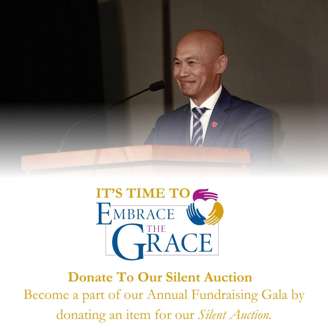 Our Annual Fundraising Gala, Embrace The Grace is just over a month away! If you have any collectibles, sports tickets, sports memorabilia, experiences, vouchers for dinner, spa or events, please consider donating by clicking the link in our bio. #ETG2024 #Giving