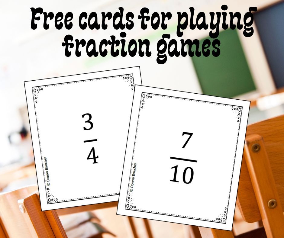 🎲🔢 Engage your students and make learning fractions fun with these versatile fraction cards! 🃏🎉 They're perfect for educational games and activities. Download them for FREE and spark their love for math! 📚✨ bit.ly/3uqnnux