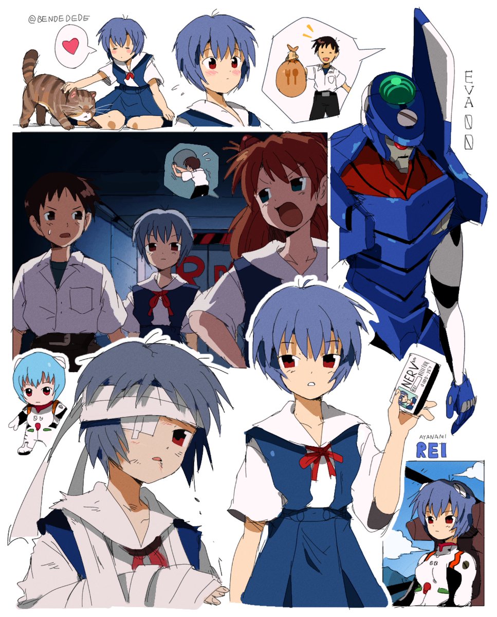 Another day another Ayanami Rei