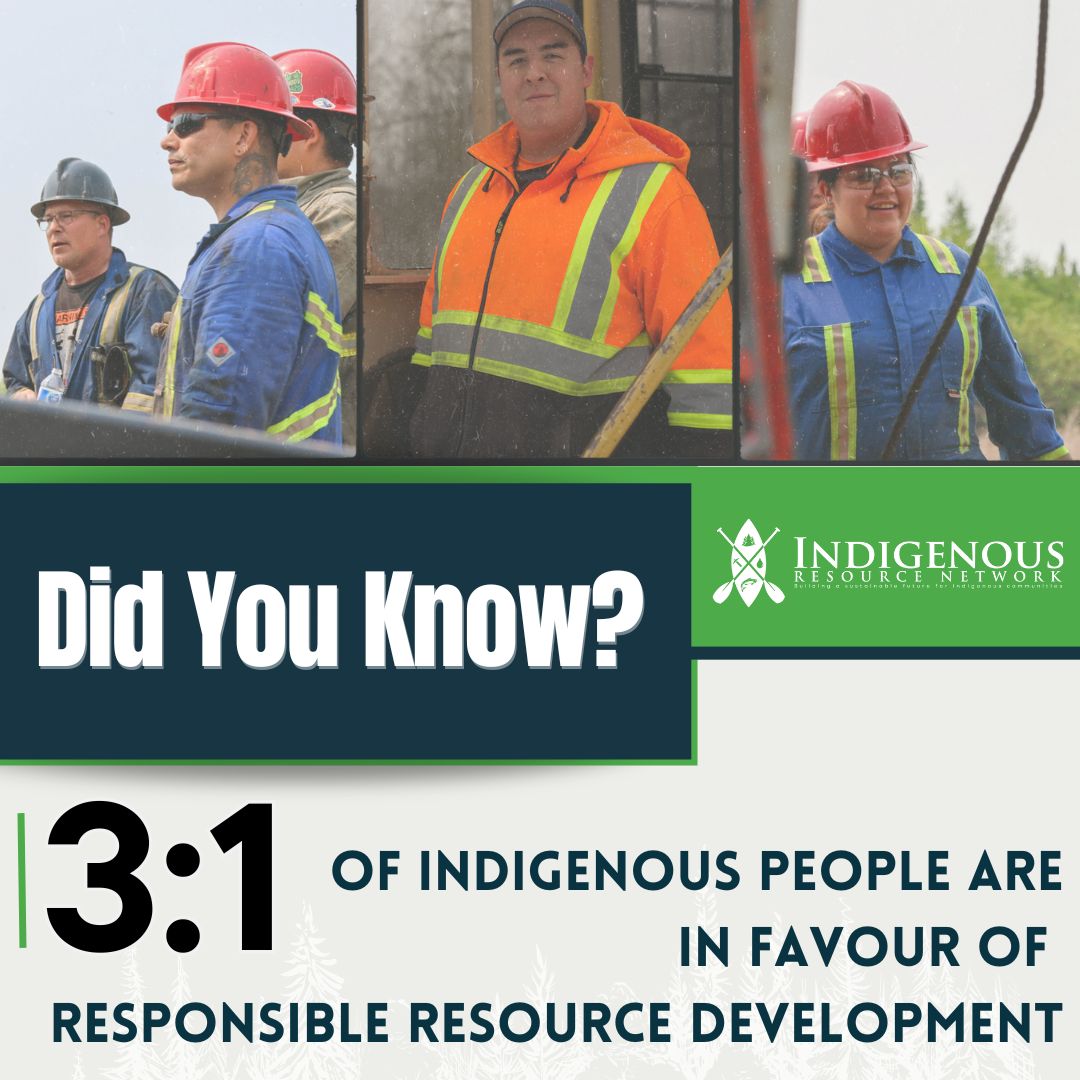 Key Environics poll findings: 3 to 1 Indigenous people support for responsible resource development. Let's aim for informed dialogue and inclusive decisions as we navigate these discussions. Read more here: newswire.ca/news-releases/…