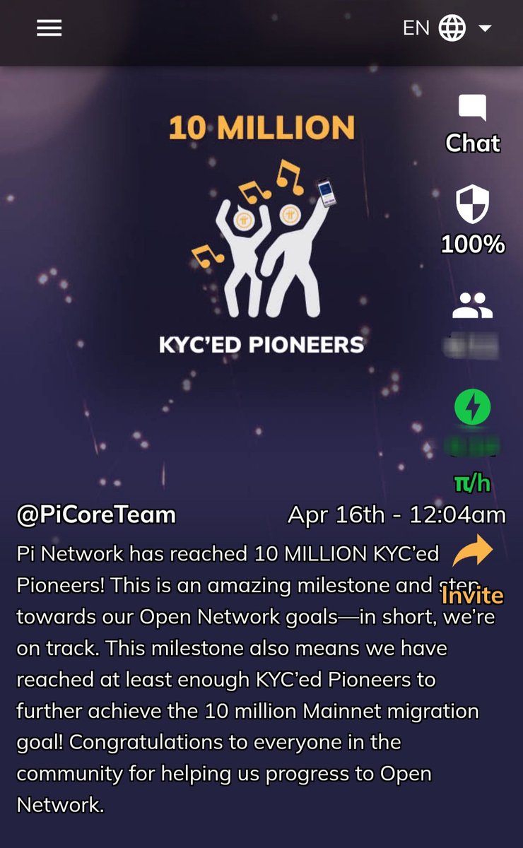 nadimardini's tweet photo. We've achieved a huge milestone: 10 MILLION KYC’ed Pioneers on Pi Network! 🌟

This brings us closer to our goals, marking significant progress towards our 10 million Mainnet migration target.

Congratulations to all Pi Pioneers for their dedication!🔥

 #PiNetwork #OpenMainnet https://t.co/56SRaskyOO