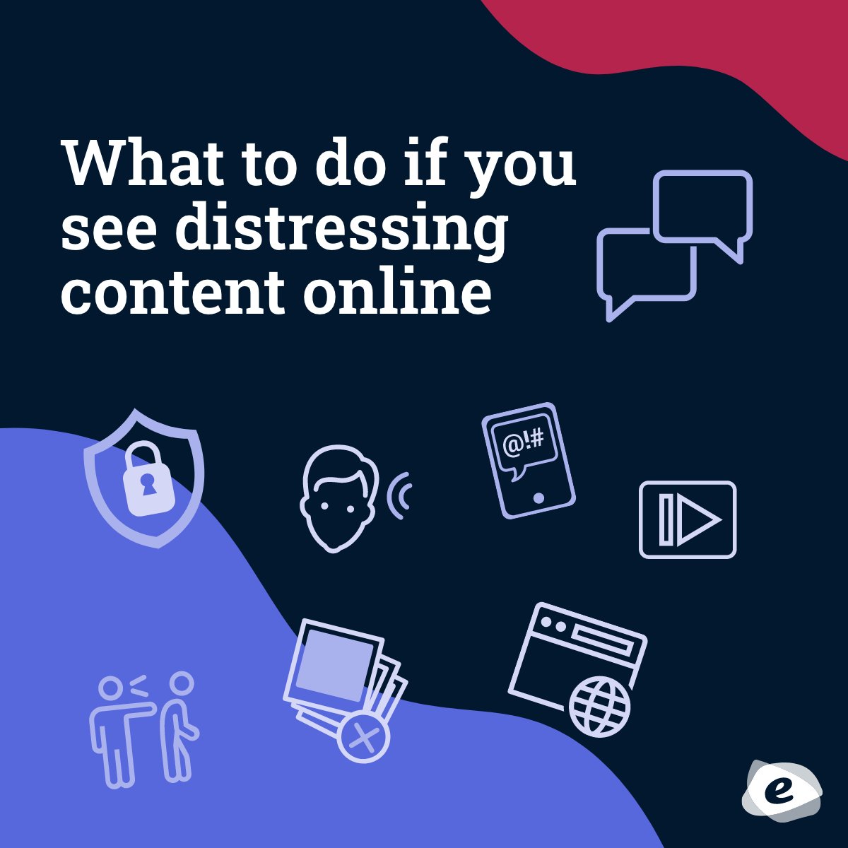 Following the events of the last several days, you may come across online content that is distressing. Here's what to do ⬇