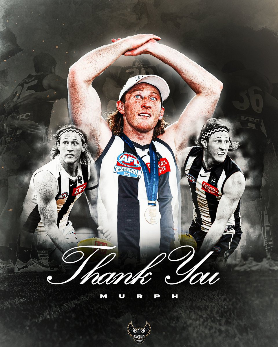 it’s been a journey. one filled with injuries, perseverance, courage and the ability to keep getting back onto his feet. one guy that personifies the side by side spirit. he leaves this game with no stone left unturned and a premiership medal around his neck. love ya, murph