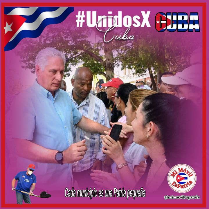 #UnidosXCuba #SanctiSpíritusEnMarcha @citmacuba @DiazCanelB @DeivyPrezMartn1 @AlexisLorente74