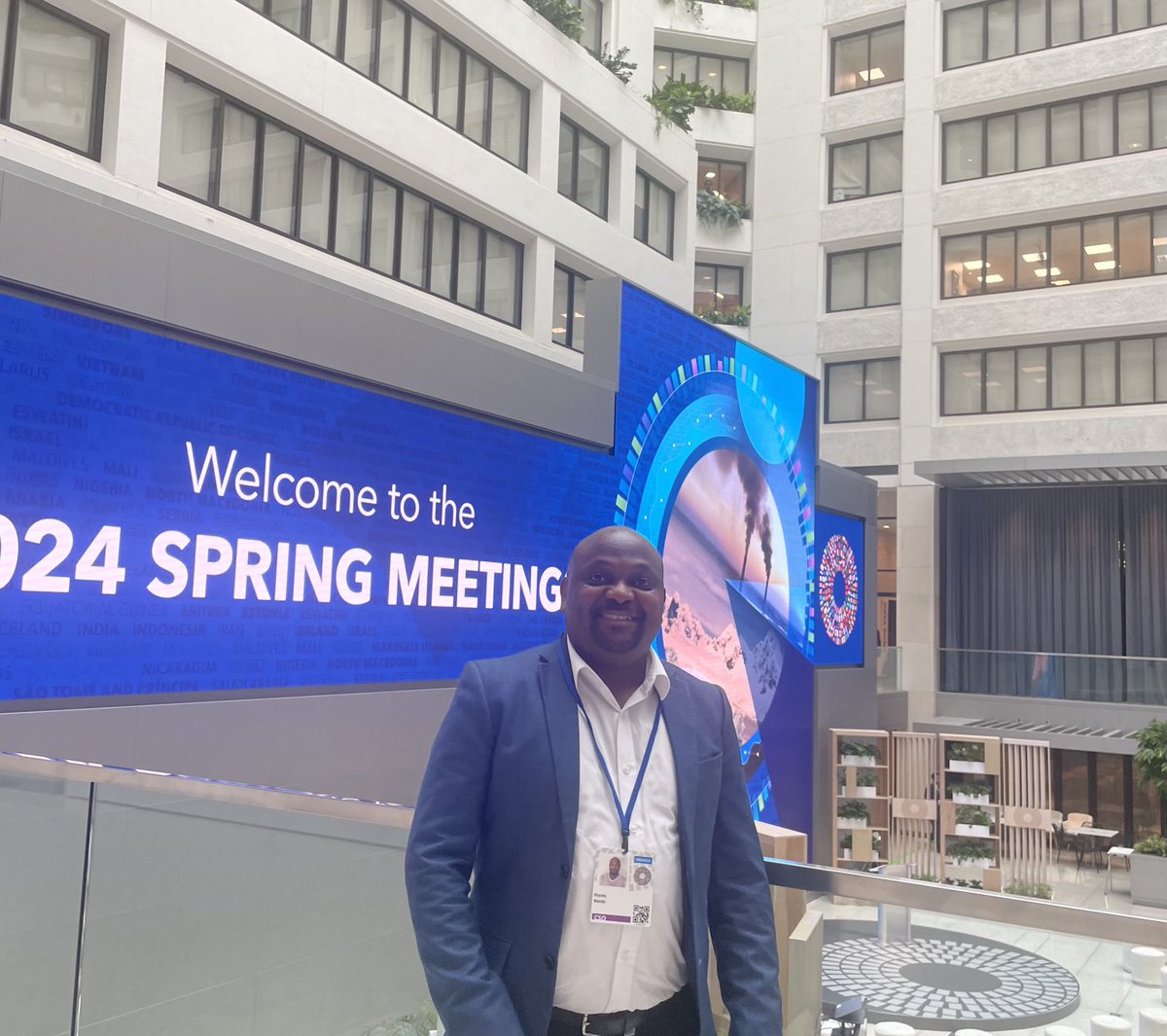 Day one of the ⁦@IMFAfrica⁩-⁦@WorldBankAfrica⁩ 2024 Spring Meetings. Looking forward to a week of fruitful deliberation.