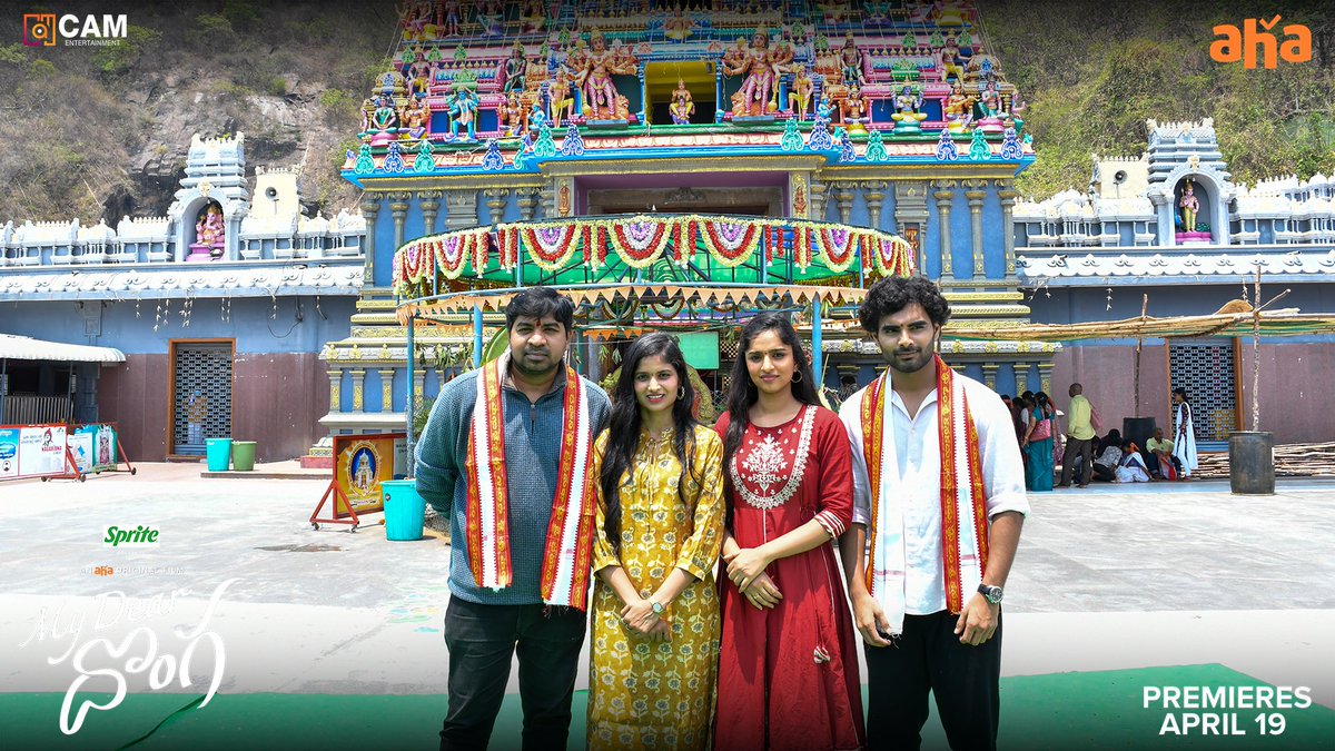 Team #MyDearDonga visited Goddess Kanaka Durga Temple in Vijayawada and took the divine blessings ✨

My Dear Donga Premieres from 19th

#MyDearDongaOnAha #AnAhaOriginalFilm  #camentertainment @AbhinavGomatam #shalinikondepudi #divyasripada #nikhilgajula #sashaankmanduri…