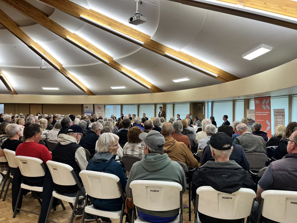 Full house at the <a href="/CityofRedDeer/">City of Red Deer (Parody)</a> by-election forum at the <a href="/GoldenCircleRd/">Golden Circle RD</a> .
<a href="/rdcabuilds/">Red Deer Construction Association</a> 
<a href="/BILDCA1/">BILD-Central Alberta</a>