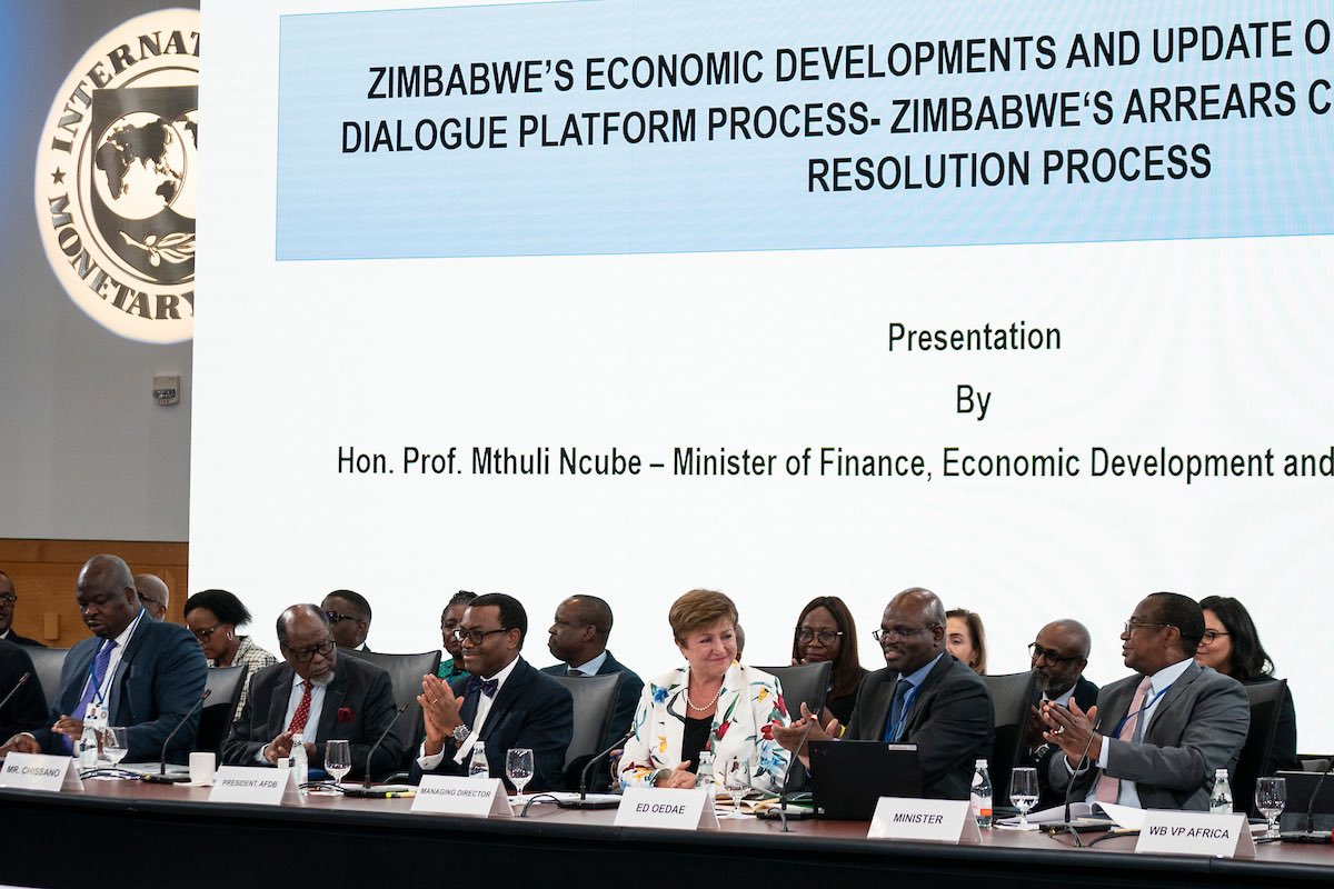 Productive discussion at the 🇿🇼Zimbabwe Roundtable with Donor Partners. The IMF stands ready to work with the Zimbabwean authorities to restore macroeconomic stability and reengage with the international community, which are essential for accessing external financing.