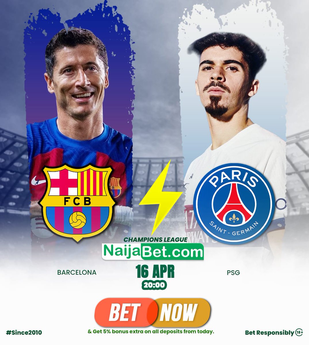 🇪🇦 Barcelona vs PSG 🇨🇵 ⏰ 20:00 #UCL Given that eight of the previous 11 UCL meetings between Barca and PSG have produced over 3.5 goals, the second leg will likely be a high-scoring affair. 🔵🔴 @FCBarcelona ✔️ 2.22 ODDS ⚪🔵 @PSG_English ✔️ 2.93 ODDS Our Tip ➡️ Over 3.5 ✔️…