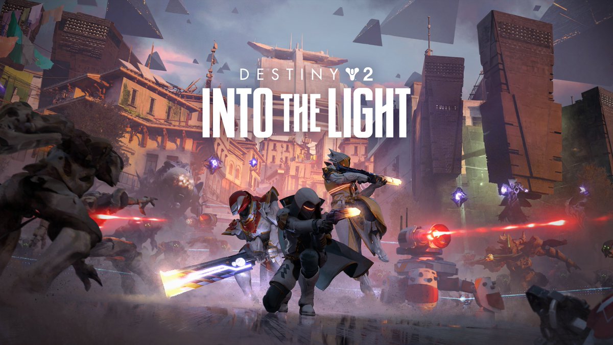 With the launch of Into the Light, Destiny 2 is back in the Top 10 most-played games on Steam and Xbox. 👏