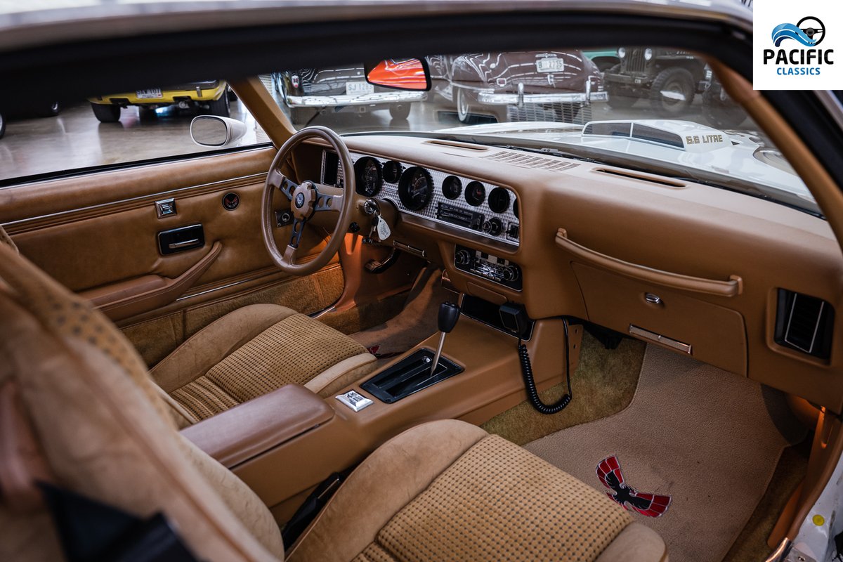 pacificclassics's tweet photo. 1979 PONTIAC TRANS AM!!
403 v-8
6.6L
Automatic
WS6 Special Handling Package
Comes With Original Purchase Documents!
76k Original Miles!
Not Many Left Like This One!

More details and photos here –
https://t.co/xOqbwUxgXv

#classiccars #musclecars #vintagecars #1979TransAmForSale https://t.co/wXmLEfDMxN