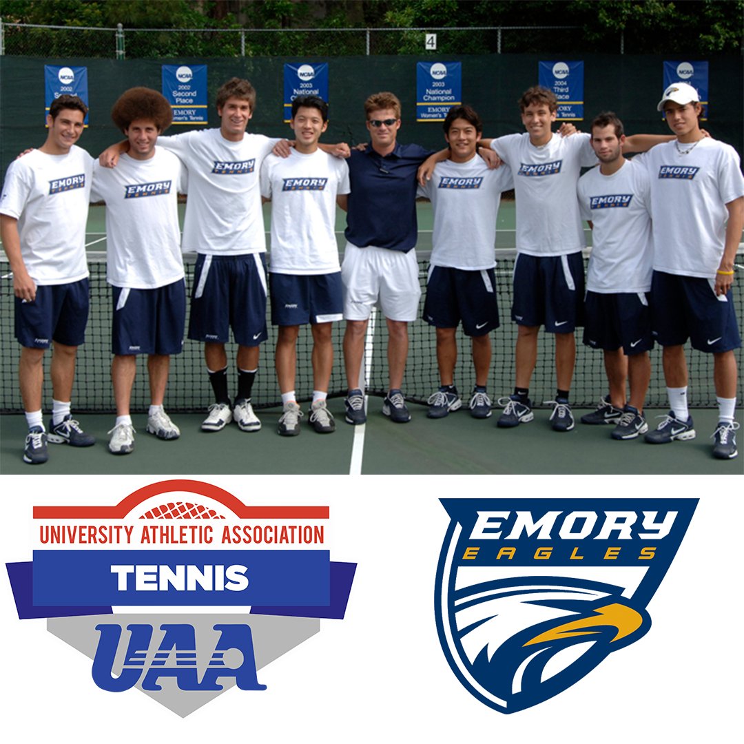 UAA History: 2006 Emory Men's Tennis. The second-ranked Emory men's tennis team claimed the program's second national championship with a 4-1 victory over Middlebury.