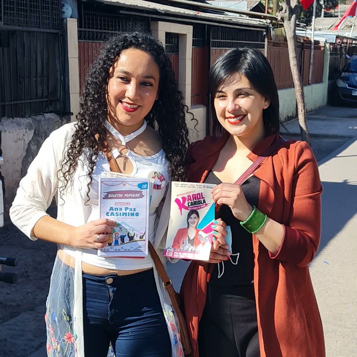 ¡Histórico! Nuestra querida compañera y diputada <a href="/KarolCariola/">Karol Cariola Oliva</a> ha sido elegida hoy Presidenta de la Cámara de Diputados y Diputadas 👏👏. Y a través de ella, por primera vez, nuestro partido asumirá la presidencia 💪